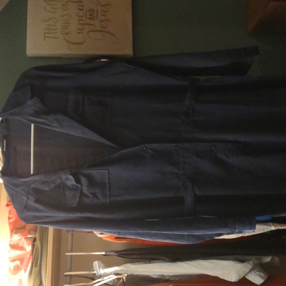 Spandex, velvety satin feel, faux denim romper